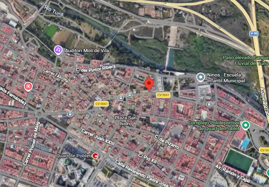 Vista exterior de Pis en venda en Quart de Poblet amb Aire condicionat, Traster i Forn