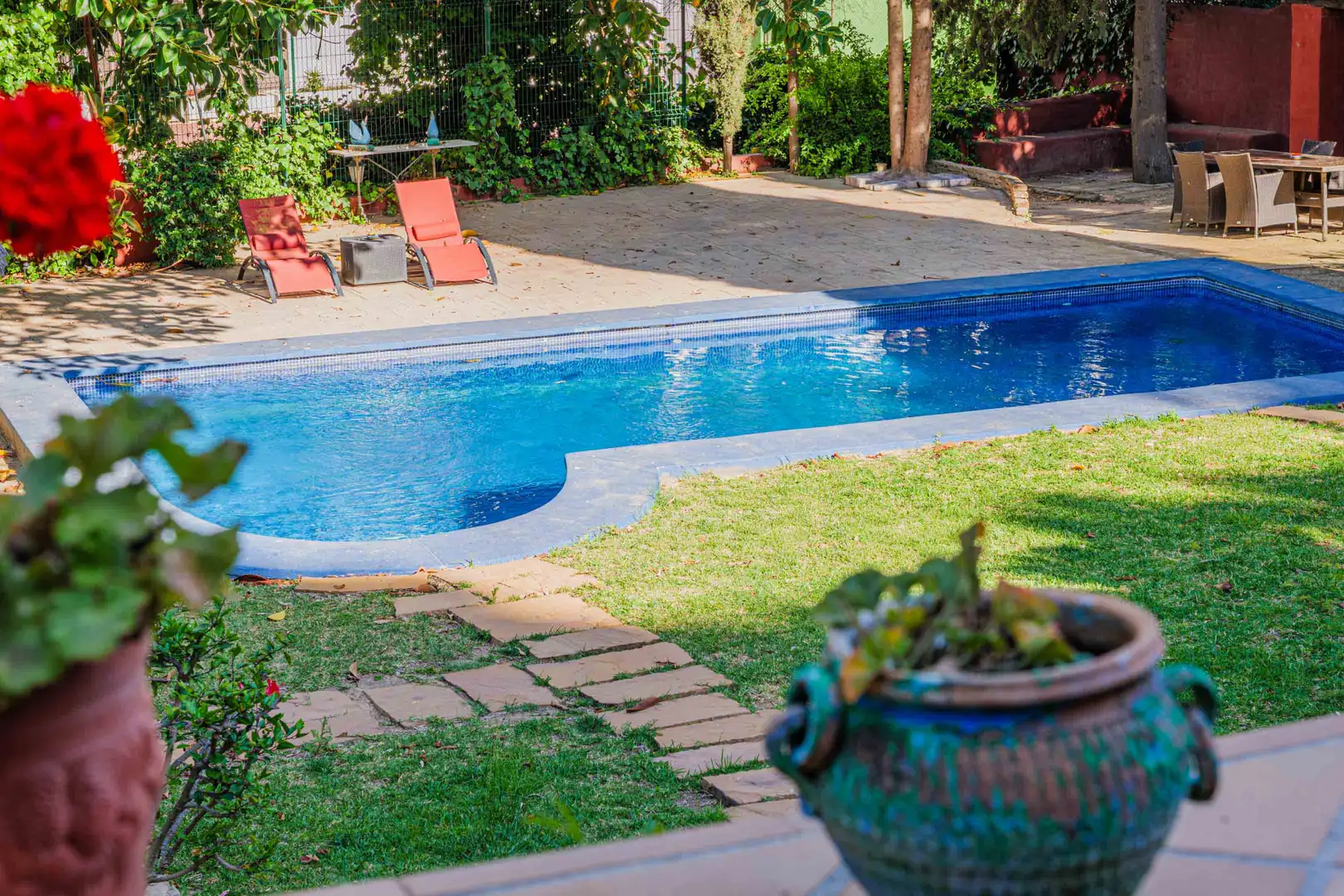 Swimming pool of Houses for sale in Torremolinos  with Air Conditioner, Private garden and Terrace