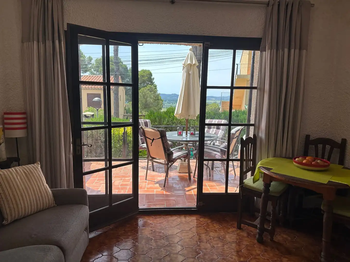 Terraza de Casa adosada en venta en L'Estartit con Jardín privado y Amueblado