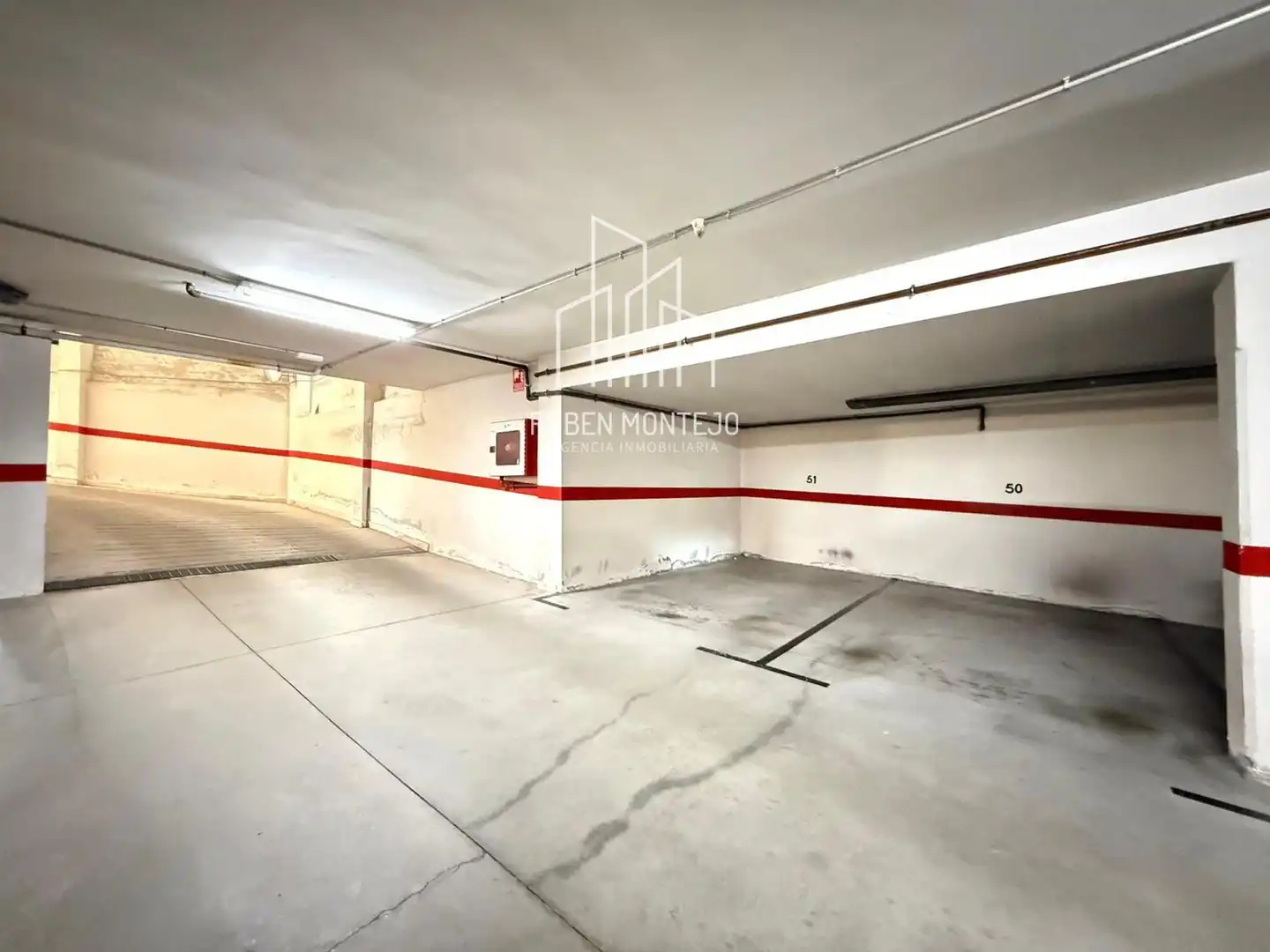 Parking of Flat for rent in Salamanca  with Heating, Parquet flooring and Terrace