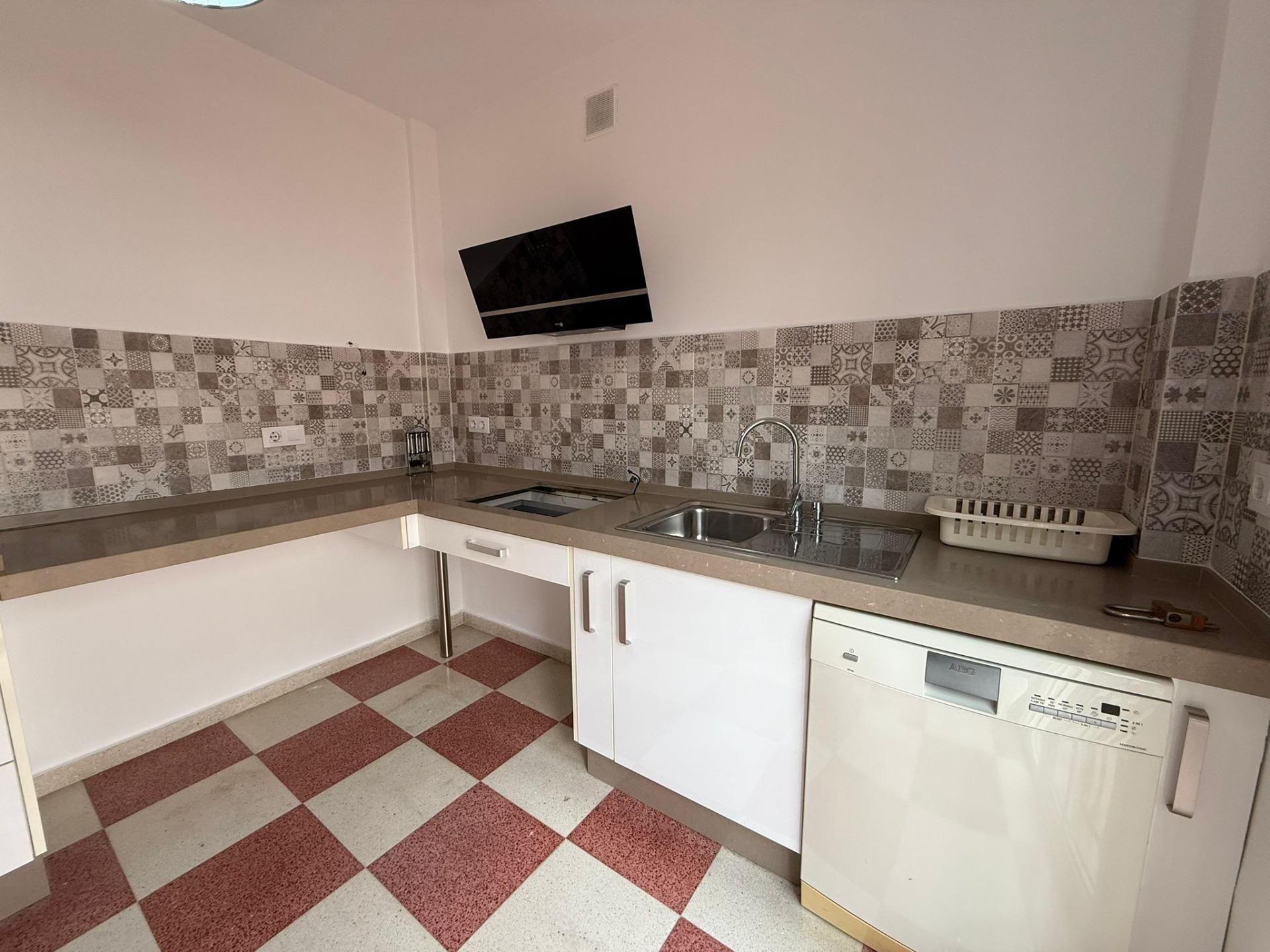 Cocina de Casa adosada en venta en  Sevilla Capital con Aire acondicionado y Trastero