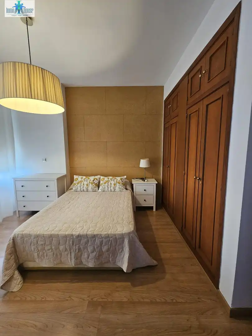 Bedroom of Flat for rent in Albacete  with Air Conditioner, Heating and Terrace
