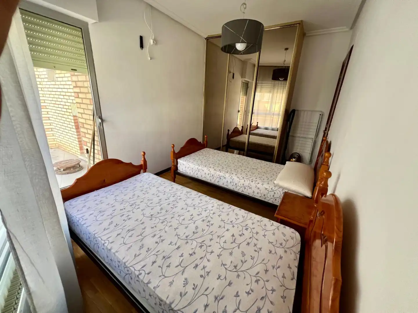 Schlafzimmer von Wohnung zum Verkauf in  Logroño mit Heizung, Parkett und Terrasse