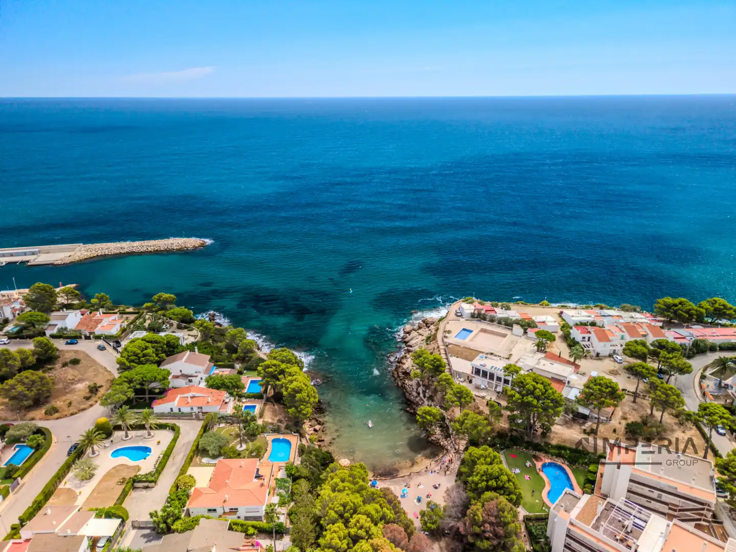 Außenansicht von Wohnung zum Verkauf in L'Ametlla de Mar  mit Klimaanlage, Heizung und Terrasse