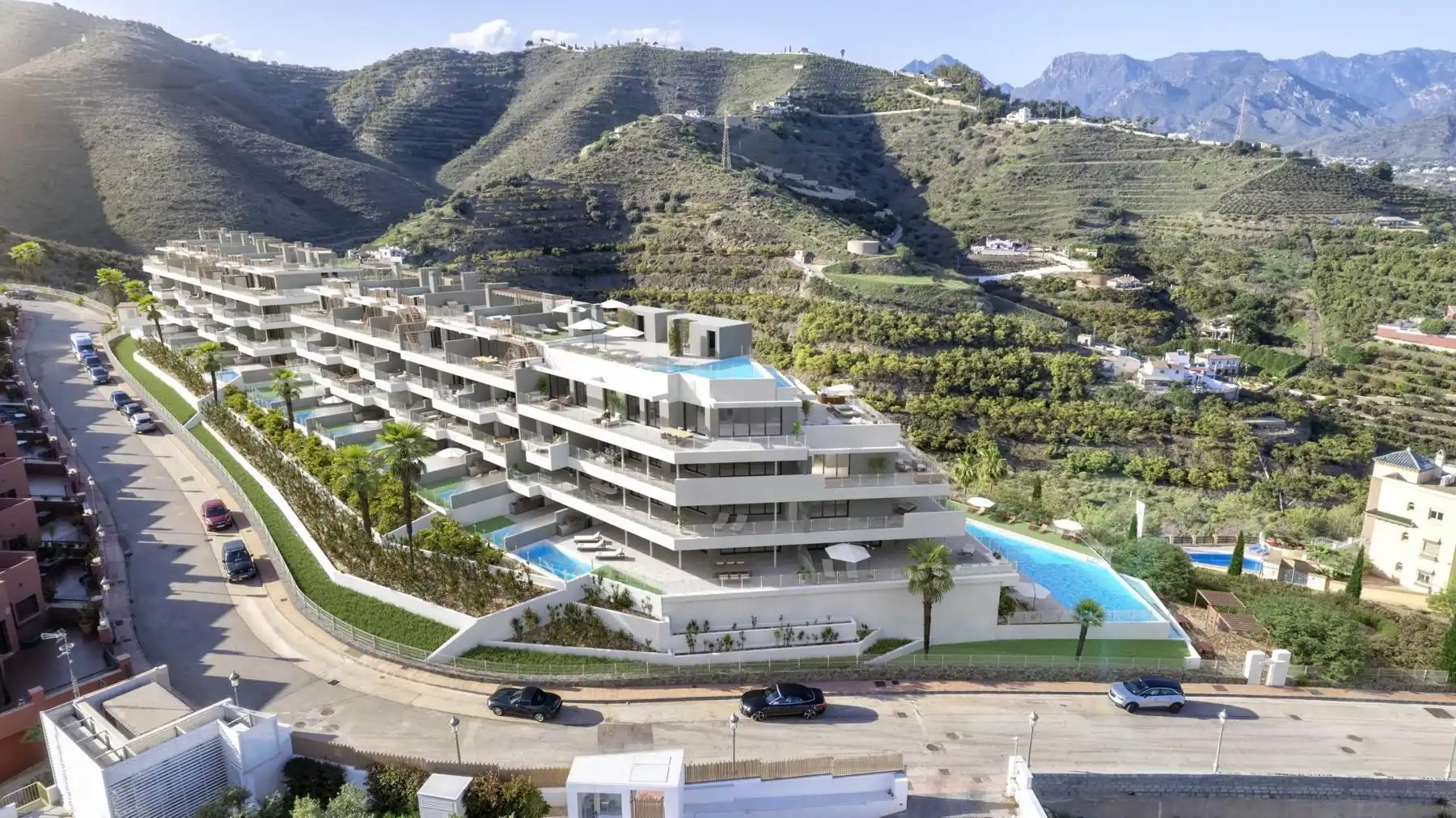 Vista exterior de Apartament en venda en Torrox amb Aire condicionat, Calefacció i Terrassa