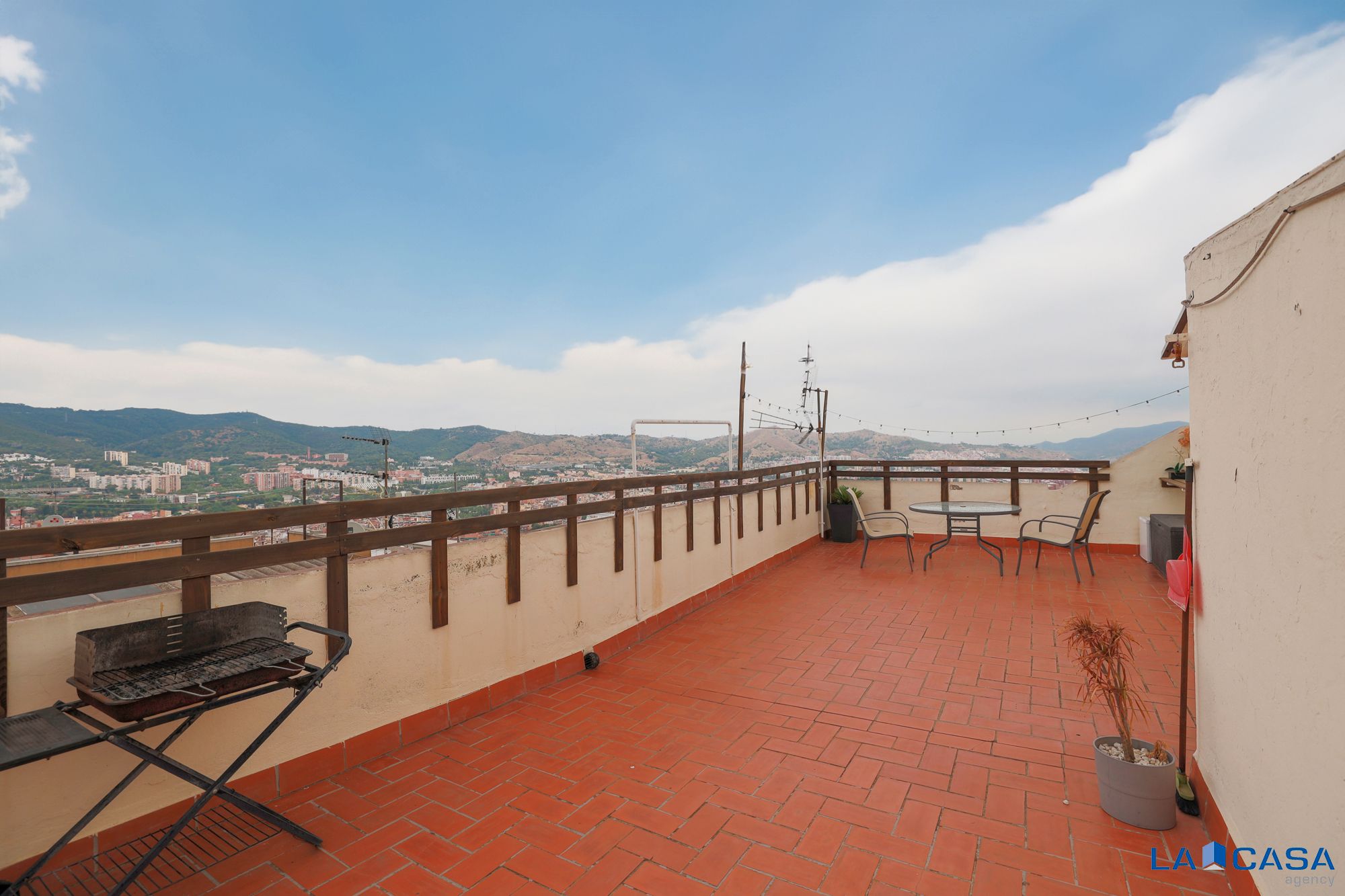 Terrace of Flat for sale in  Barcelona Capital  with Heating, Terrace and Storage room
