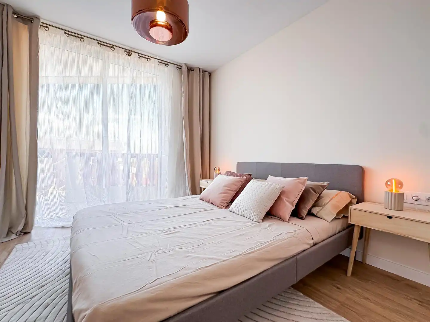 Dormitori de Apartament en venda en Adeje amb Aire condicionat, Jardí privat i Terrassa