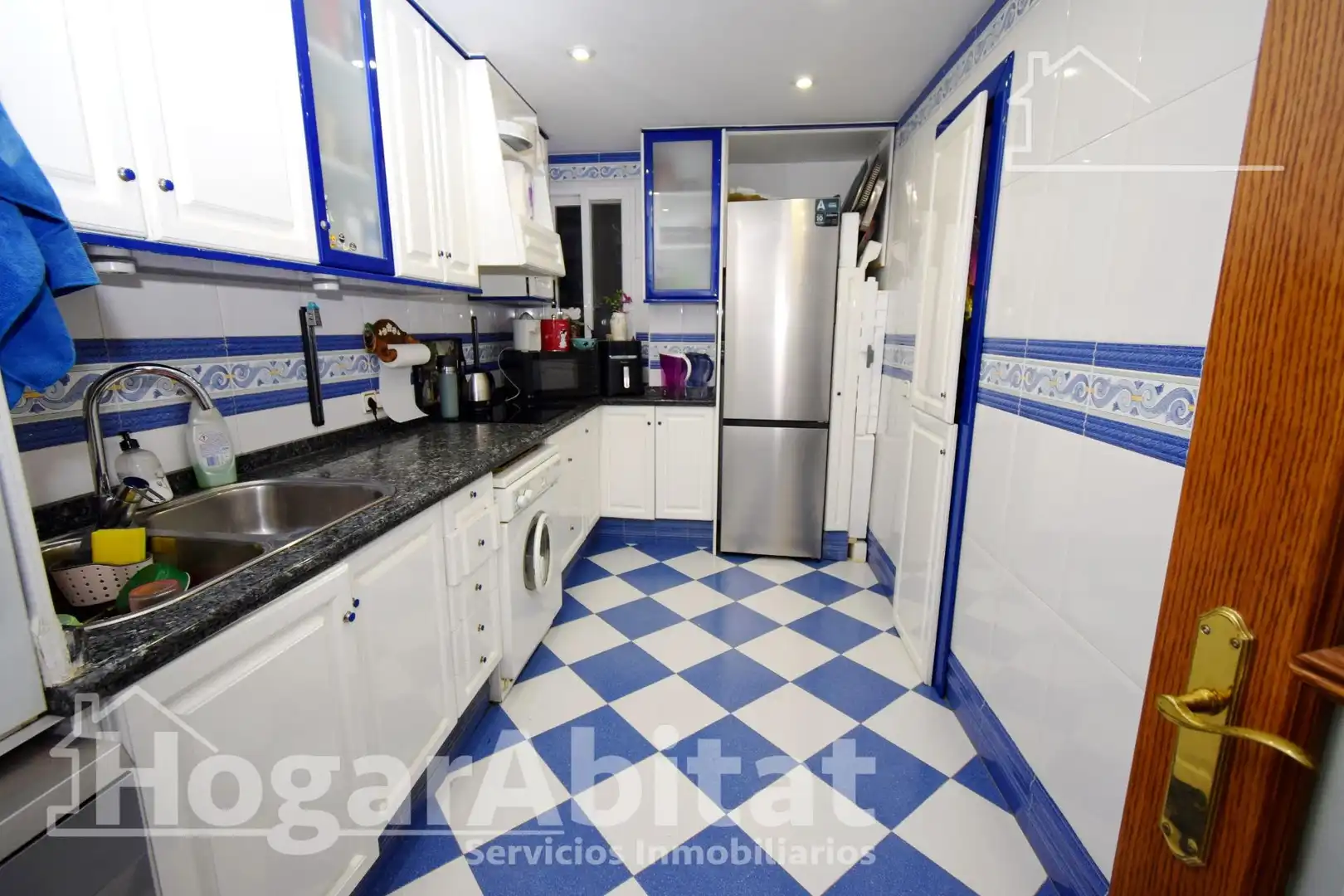 Kitchen of Flat for sale in Torrent  with Air Conditioner, Heating and Balcony