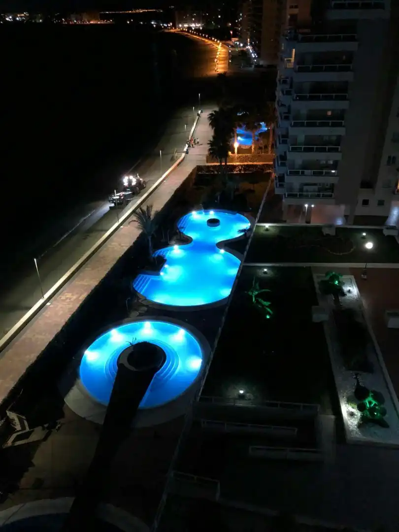 Piscina de Àtic en venda en La Manga del Mar Menor amb Aire condicionat, Moblat i Balcó