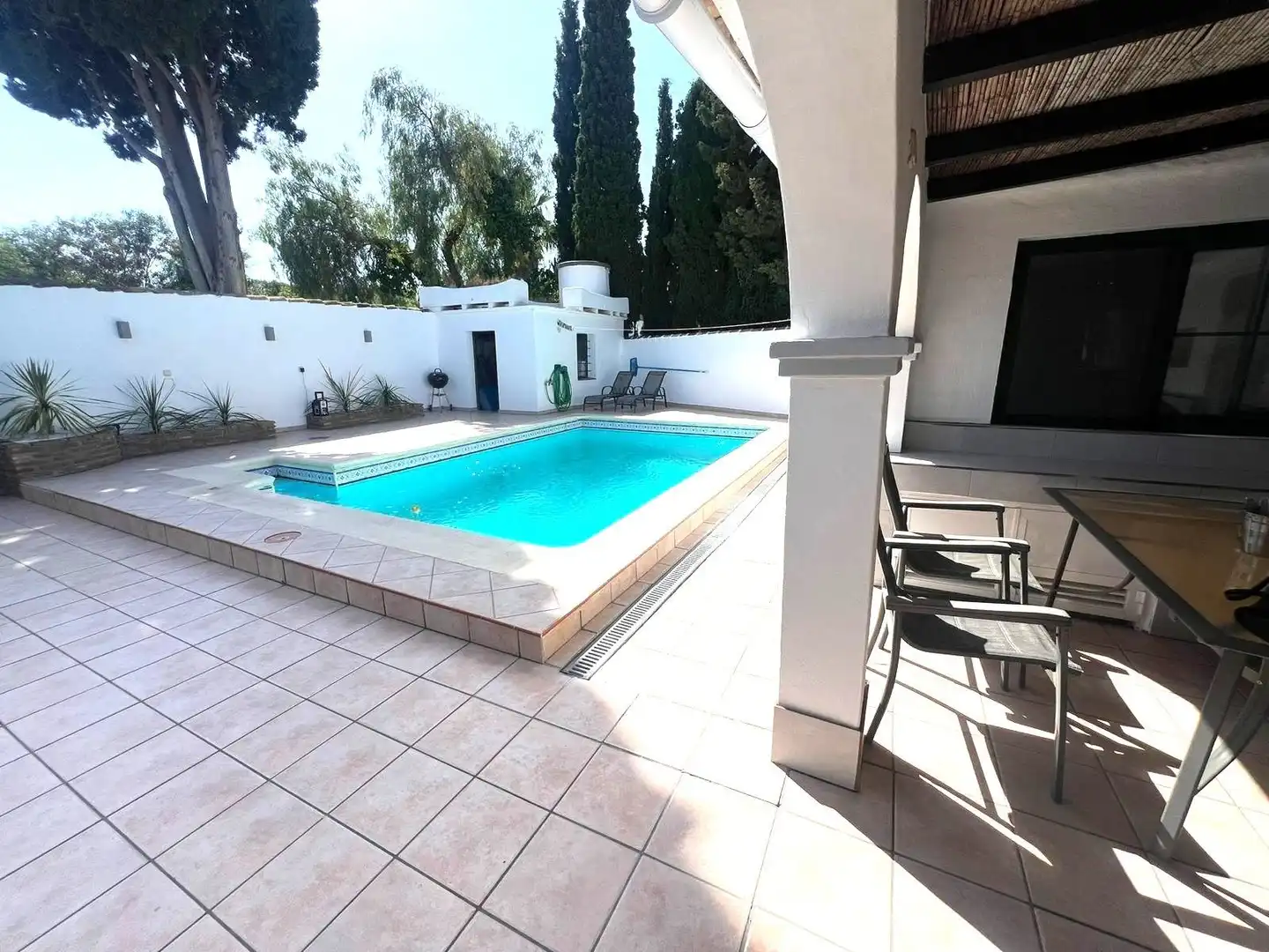 Swimming pool of Houses for sale in Mijas  with Air Conditioner, Terrace and Swimming Pool