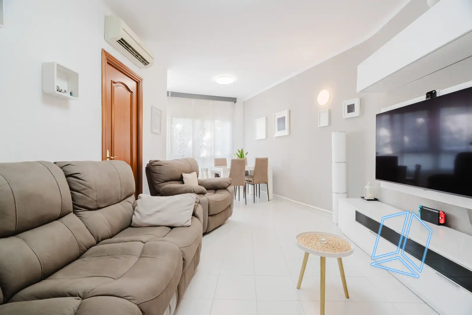 Sala de estar de Piso en venta en Cornellà de Llobregat