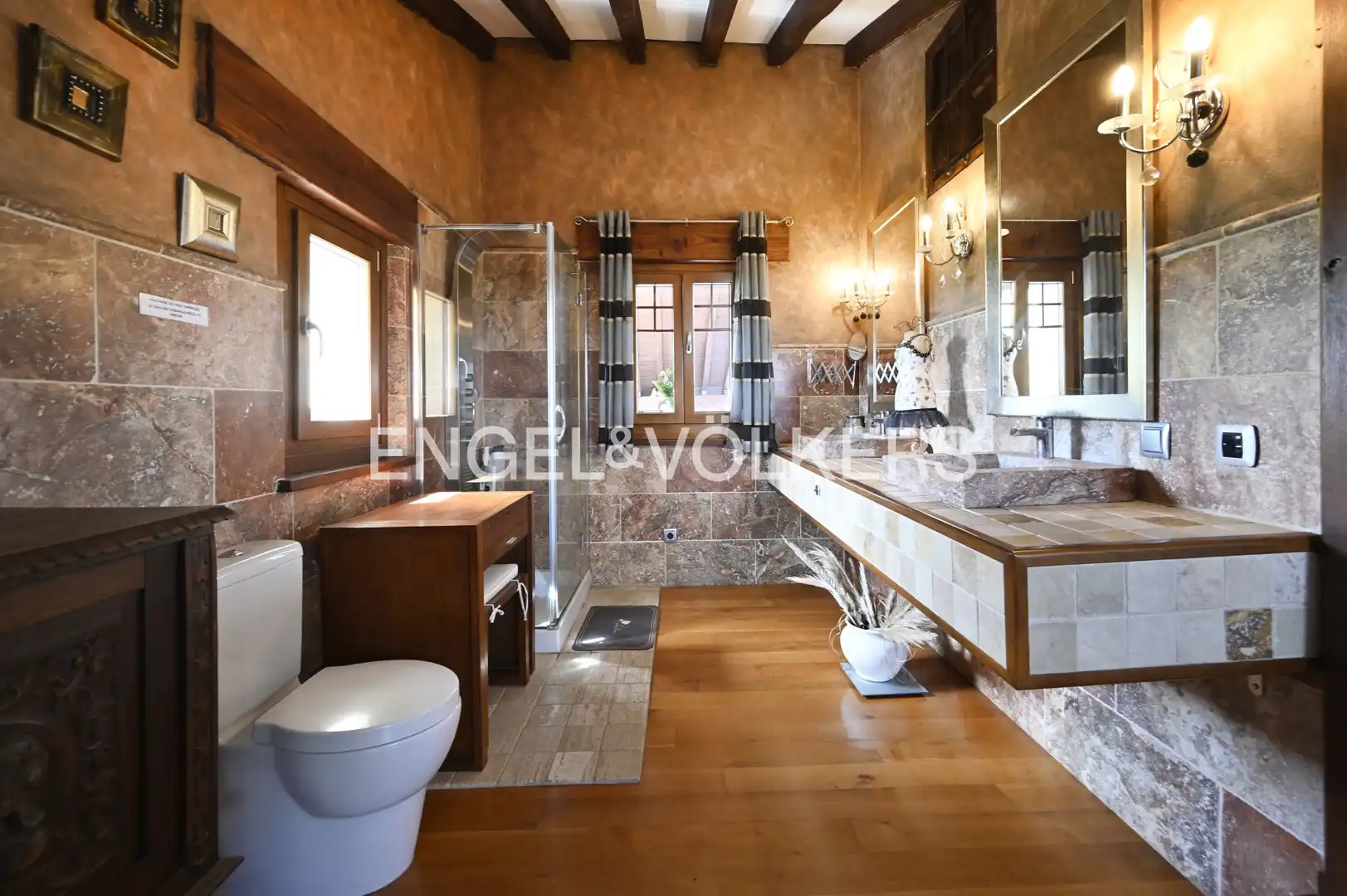 Bathroom of Houses for sale in Piélagos  with Heating, Private garden and Terrace