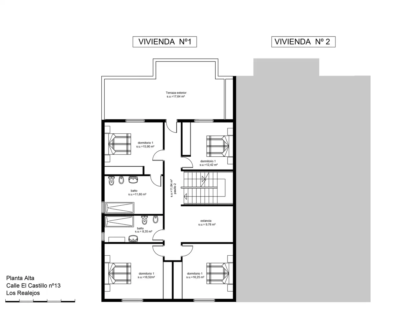 Einfamilien-Reihenhaus zum Verkauf in Los Realejos mit Privatgarten, Terrasse und Abstellraum