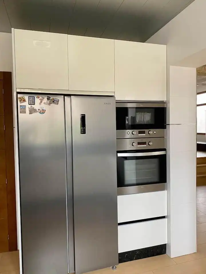 Cocina de Casa o chalet de alquiler en Casabermeja con Aire acondicionado, Jardín privado y Piscina