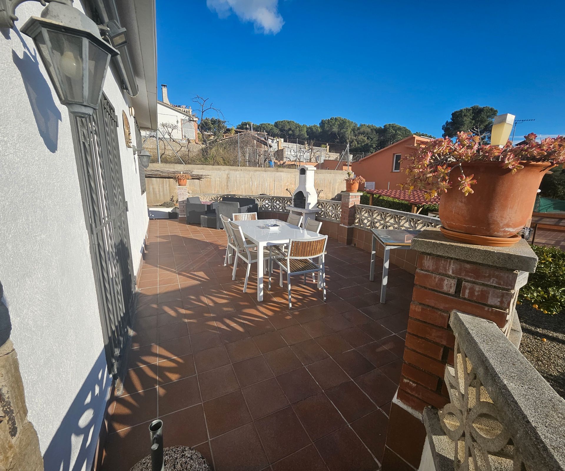 Terrassa de Casa o xalet en venda en Cànoves I Samalús amb Aire condicionat, Calefacció i Jardí privat