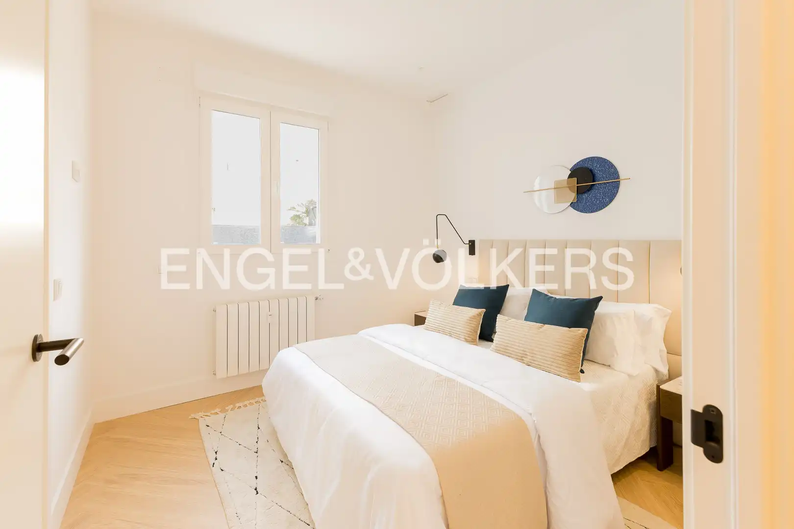 Schlafzimmer von Wohnung zum Verkauf in Madrid mit Klimaanlage, Heizung und Parkett