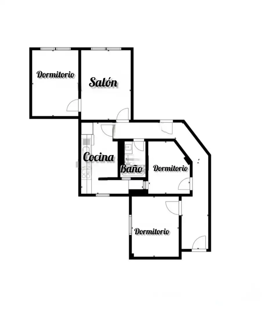 Flat for sale in Centro