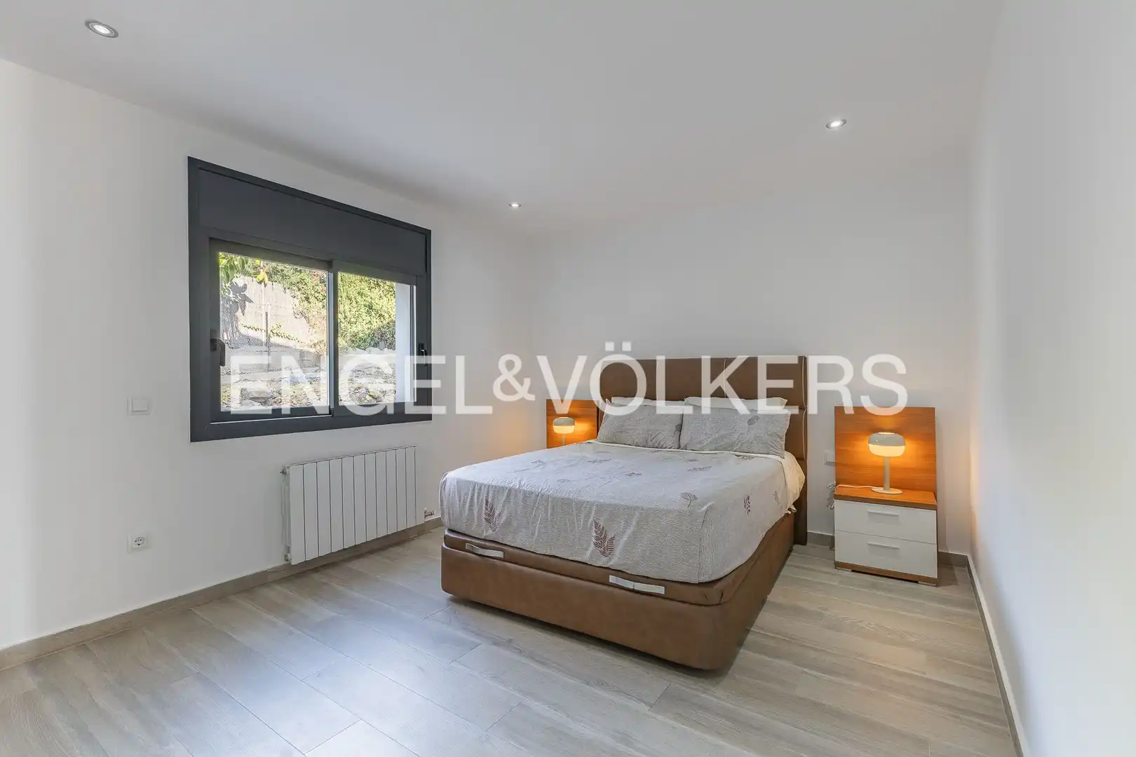 Bedroom of Houses for rent in Santa Susanna  with Air Conditioner, Heating and Private garden