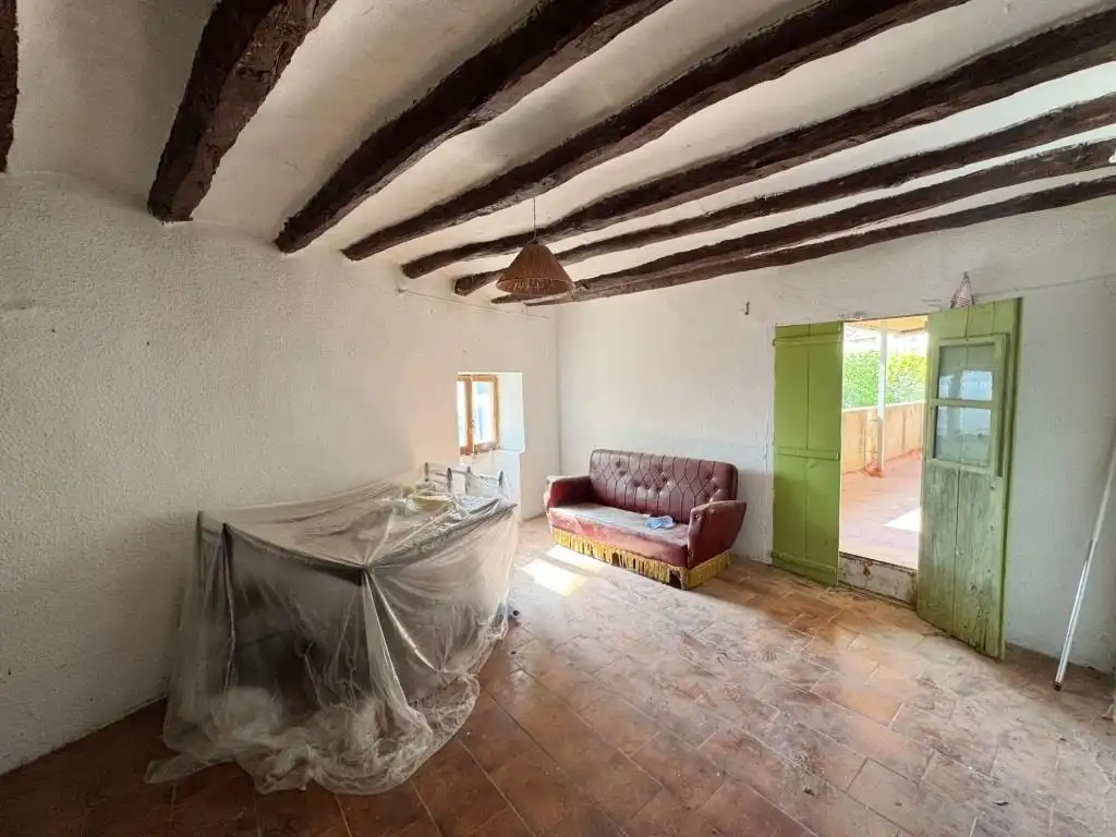 Sala de estar de Casa o chalet en venta en Fórnoles con Jardín privado y Terraza
