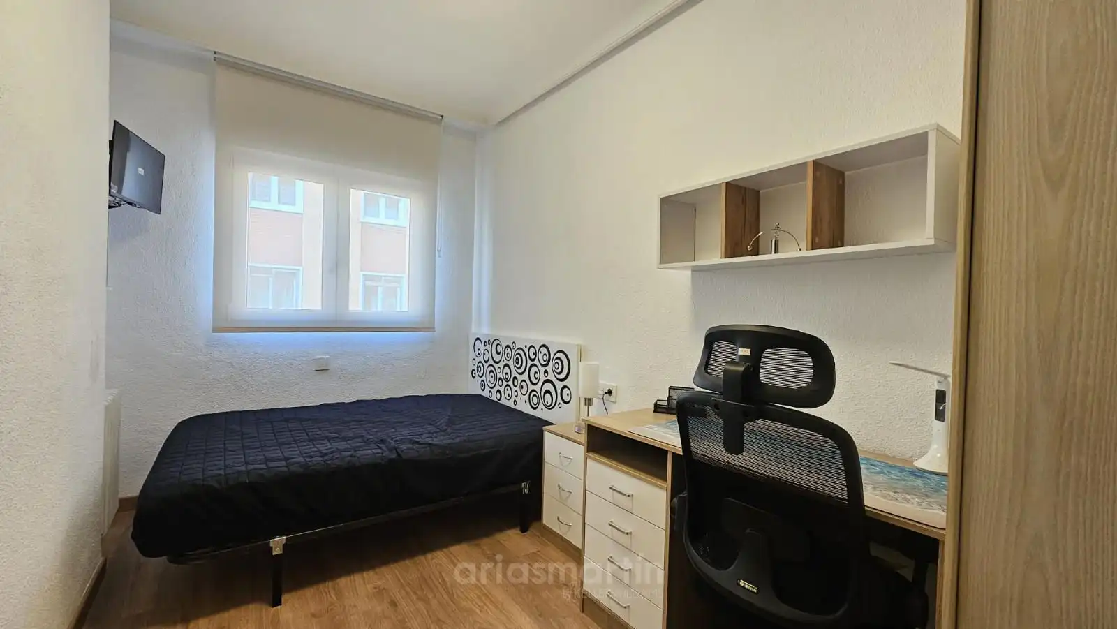 Bedroom of Flat for rent in Salamanca  with Heating, Terrace and Furnished