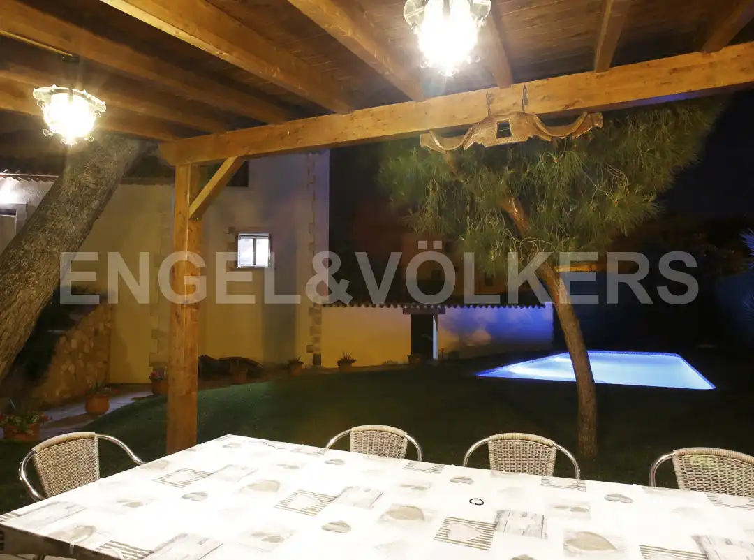 Terraza de Casa o chalet en venta en Puigdàlber con Aire acondicionado, Calefacción y Jardín privado