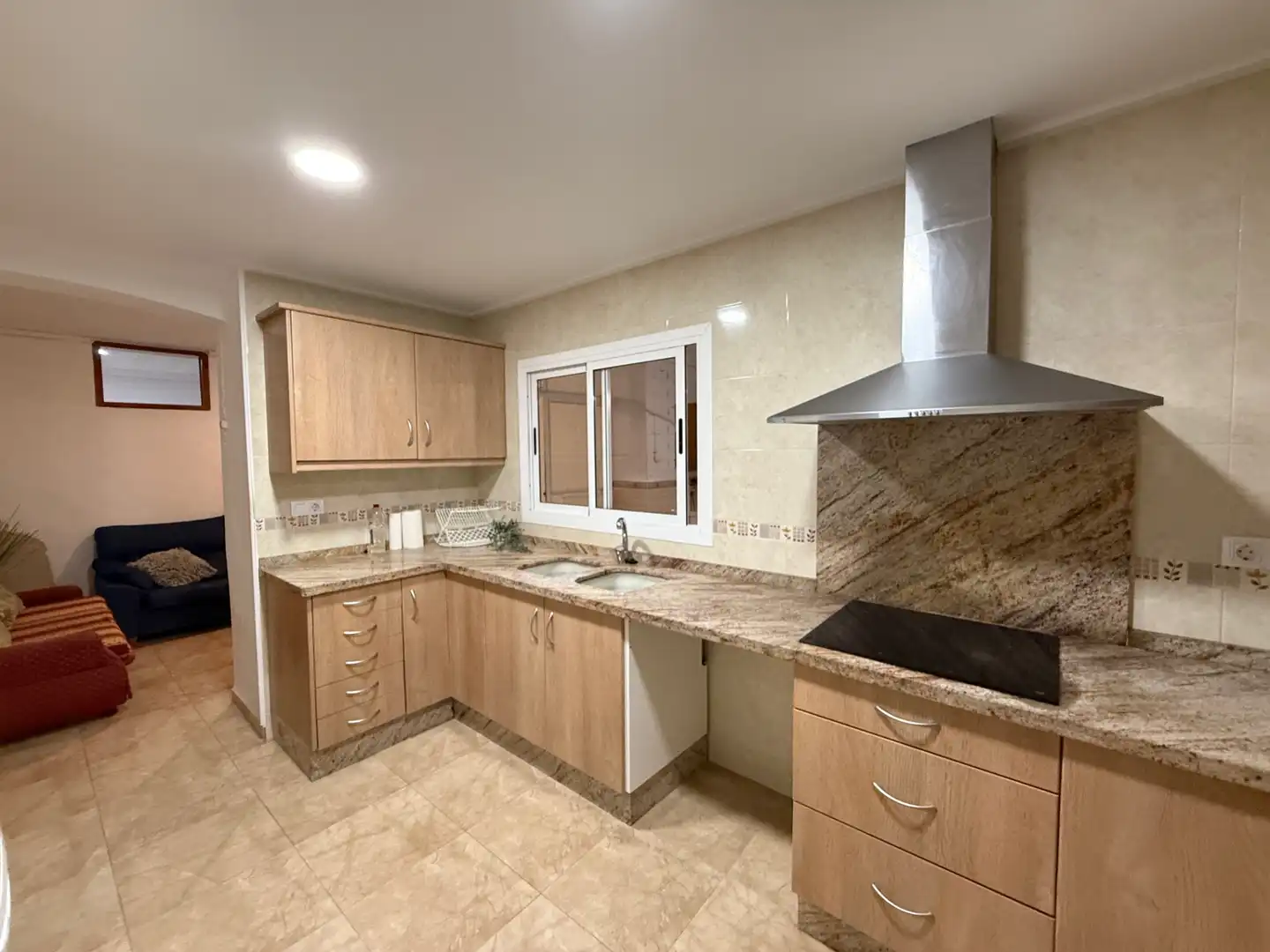Cocina de Casa adosada en venta en La Pobla del Duc con Aire acondicionado, Terraza y Amueblado