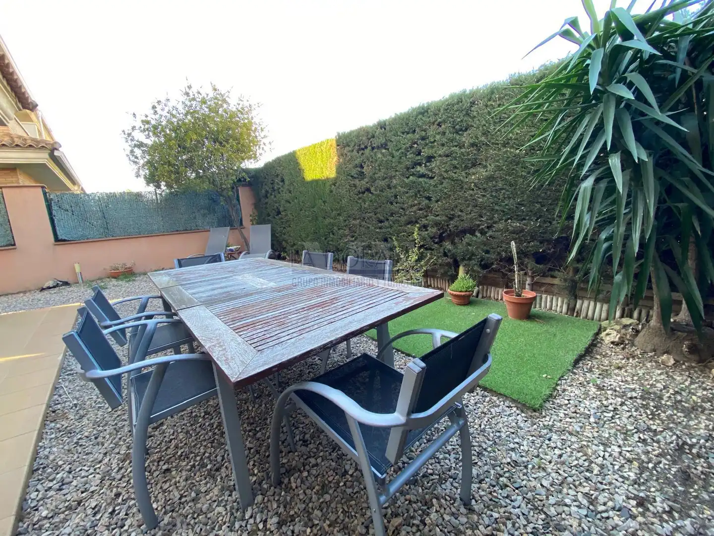 Terraza de Casa adosada en venta en Cambrils con Aire acondicionado, Calefacción y Jardín privado