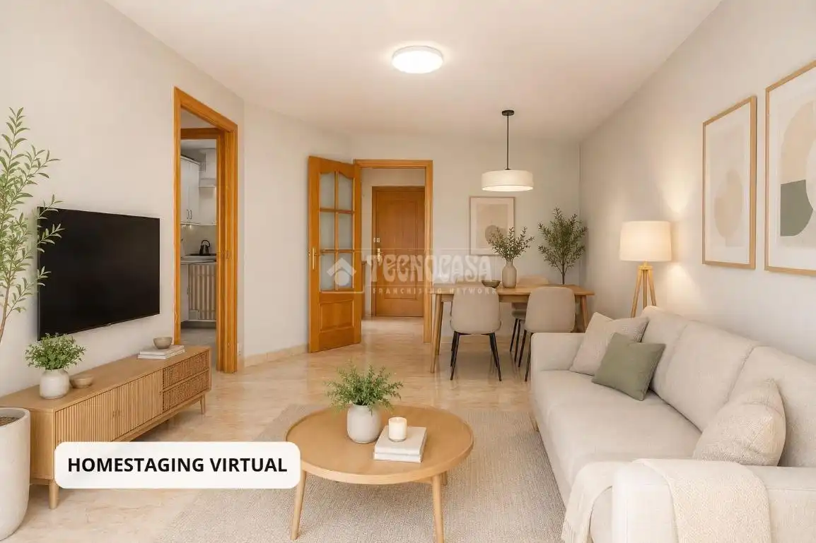 Living room of Attic for sale in Sant Cugat del Vallès  with Terrace and Balcony