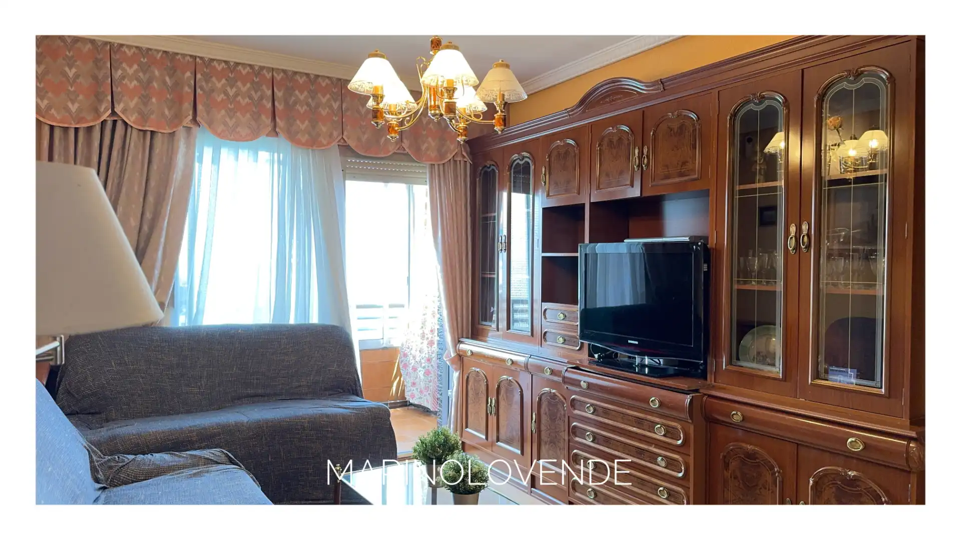 Sala de estar de Piso en venta en Leganés con Aire acondicionado, Calefacción y Amueblado