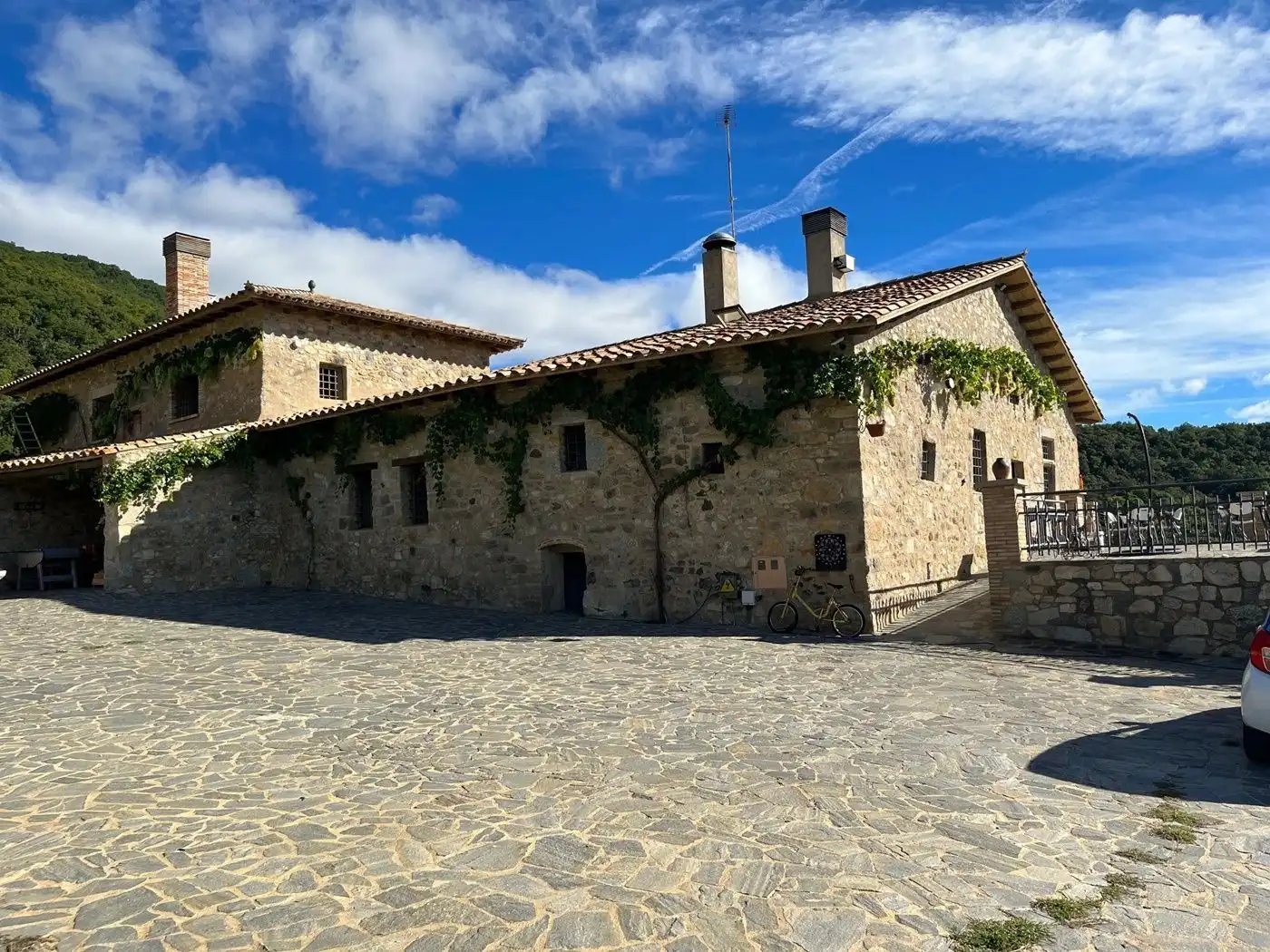 Vista exterior de Finca rústica en venta en La Vajol con Jardín privado y Terraza