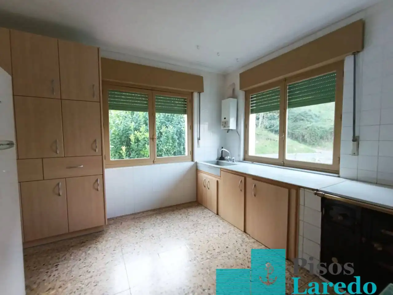 Cocina de Casa o chalet en venta en Voto con Jardín privado, Terraza y Amueblado
