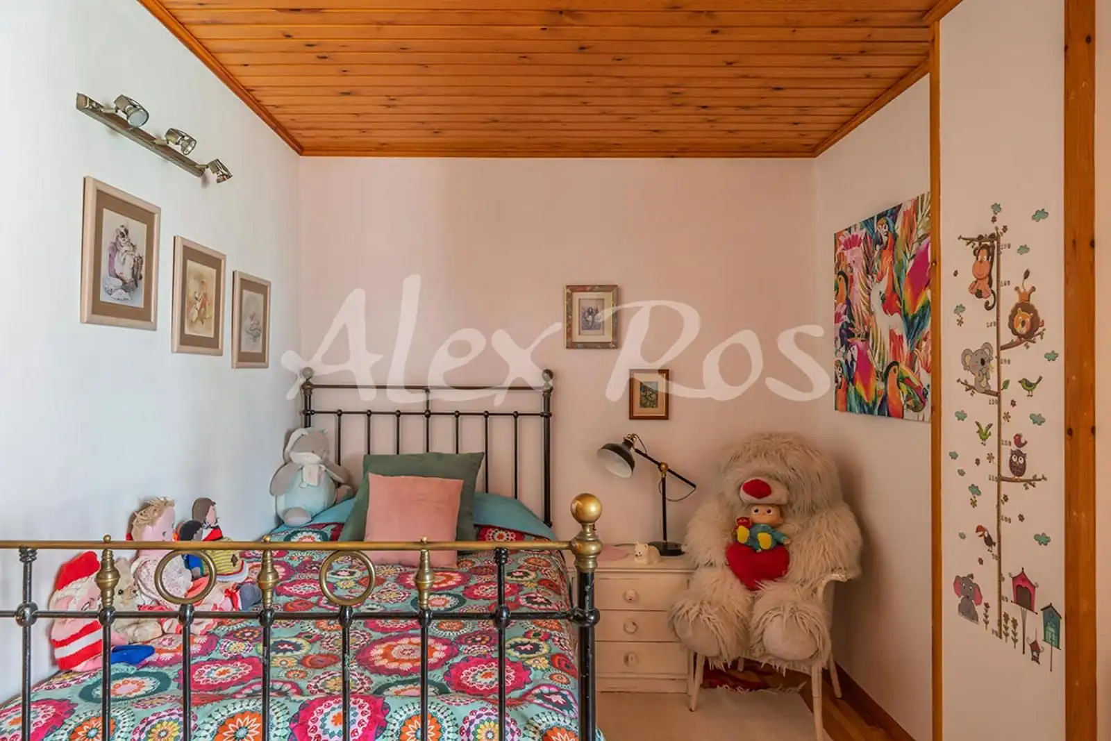 Dormitori de Casa o xalet en venda en Fontanals de Cerdanya amb Terrassa, Traster i Moblat