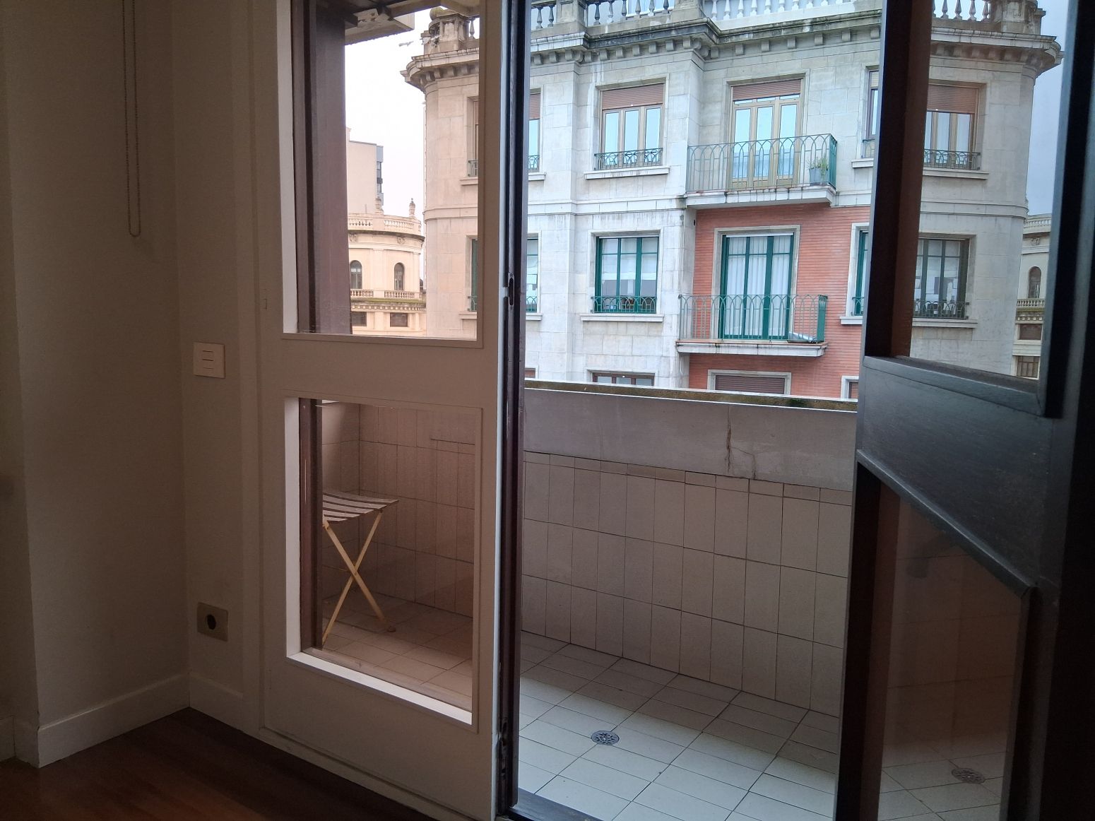 Balcony of Flat to rent in Gijón   with Heating, Parquet flooring and Terrace