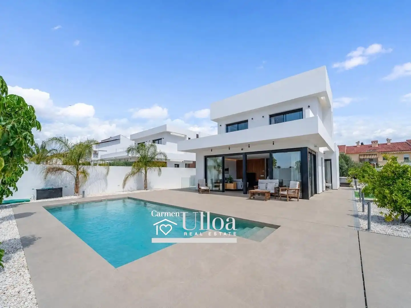 Vista exterior de Casa o xalet en venda en Sant Joan d'Alacant amb Aire condicionat, Calefacció i Terrassa