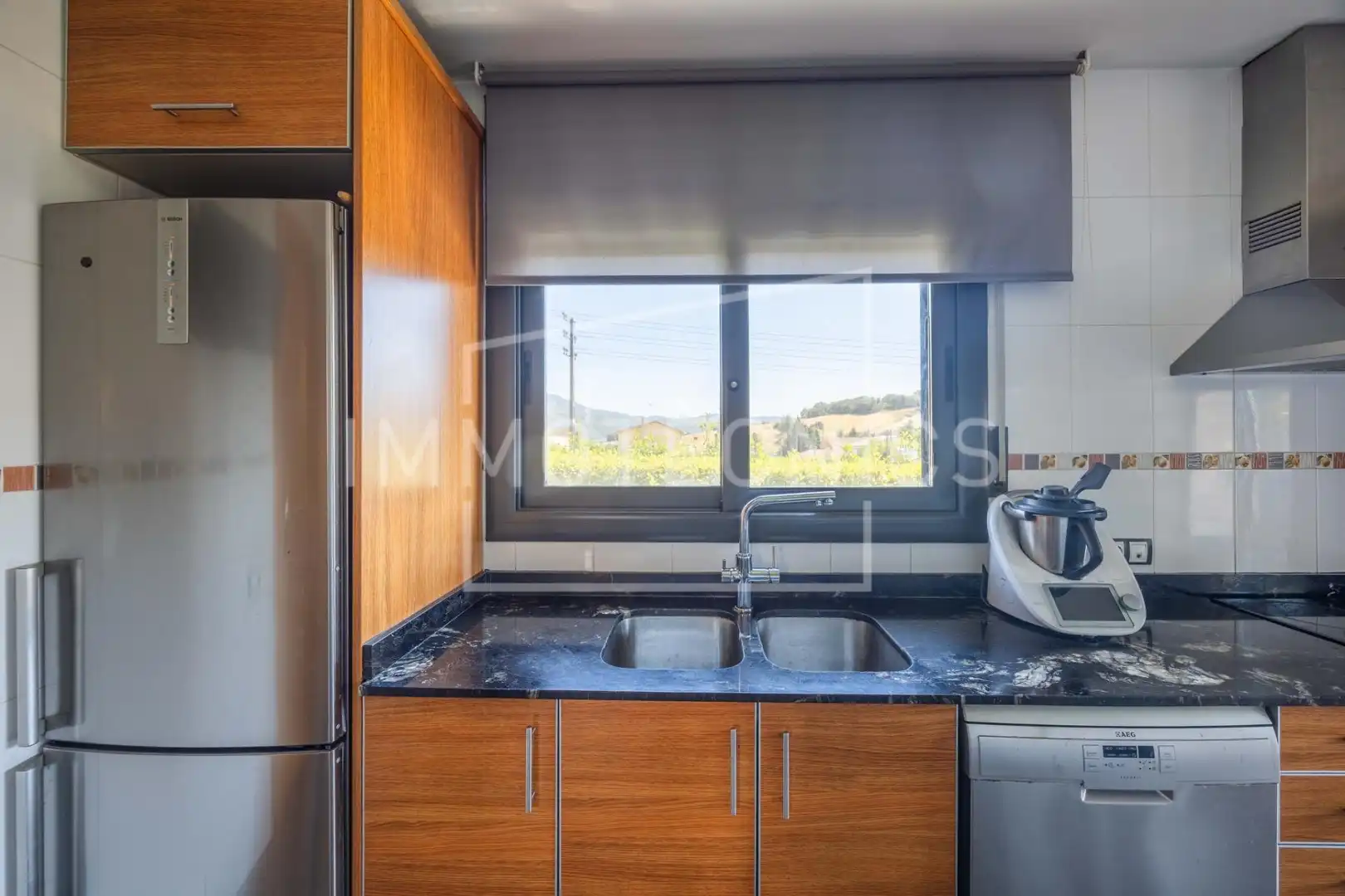 Cocina de Casa o chalet en venta en La Roca del Vallès con Calefacción, Jardín privado y Terraza
