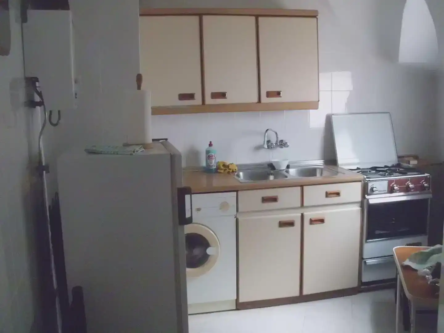 Cocina de Casa adosada en venta en Albalá con Trastero, Horno y Lavadora
