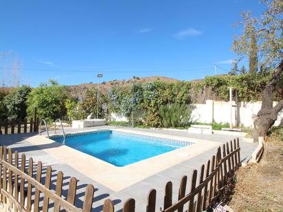 Swimming pool of Country house for sale in Almogía  with Air Conditioner, Terrace and Swimming Pool