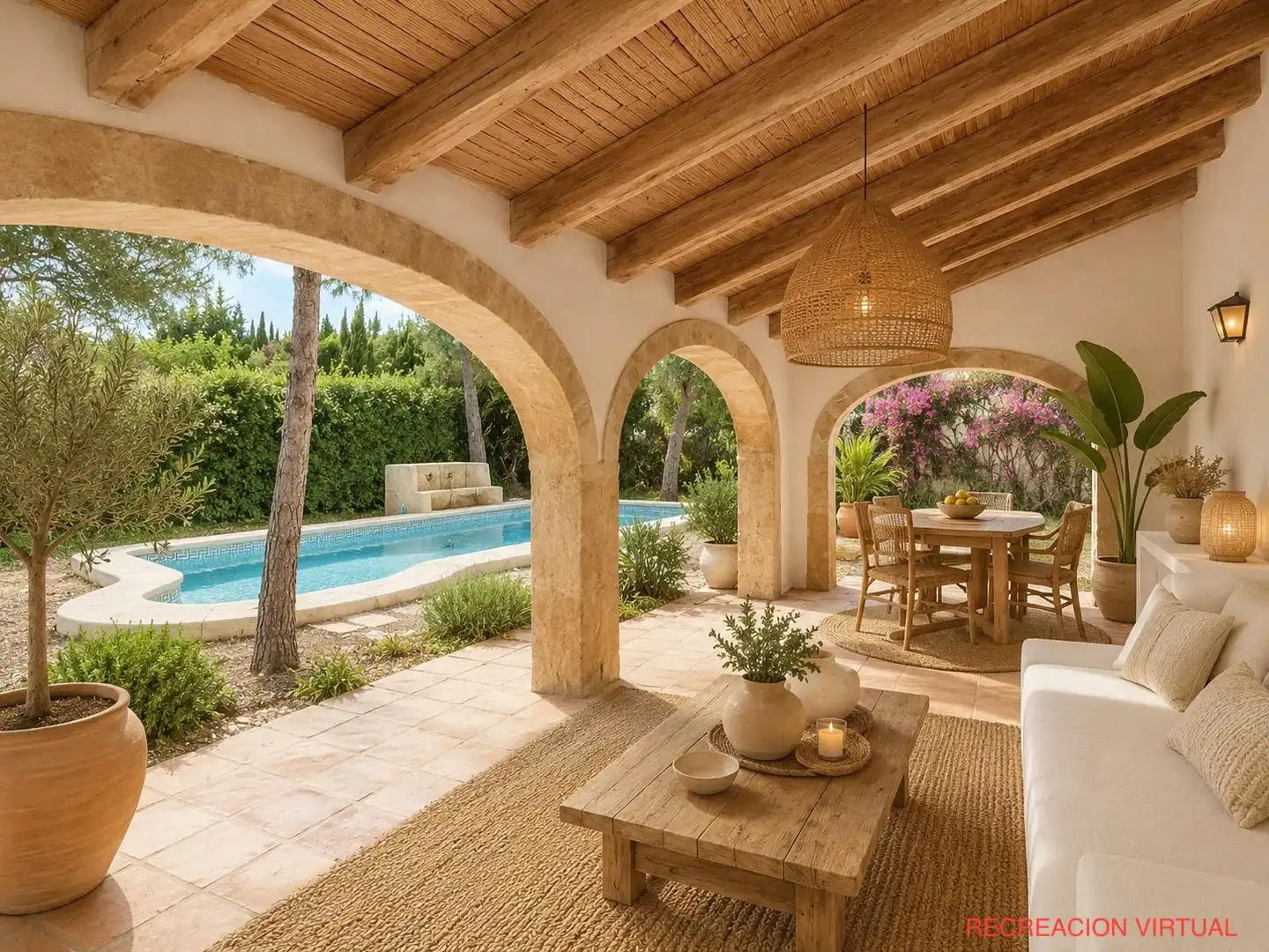 Terrassa de Casa o xalet en venda en Jávea / Xàbia amb Jardí privat i Piscina