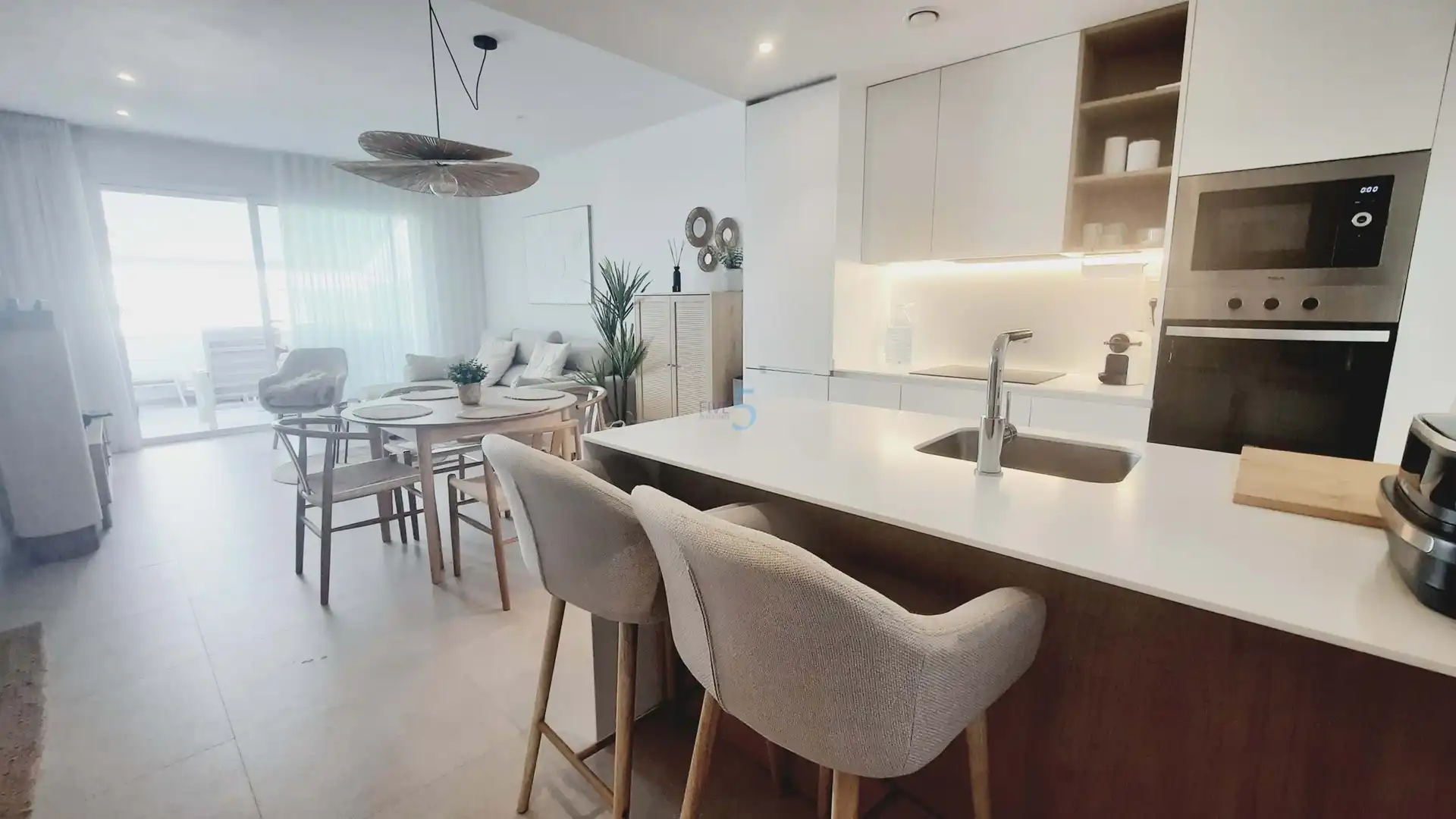 Cocina de Piso en venta en Pilar de la Horadada con Aire acondicionado, Terraza y Piscina