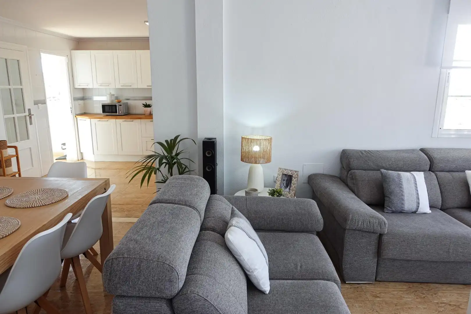 Living room of Houses for sale in La Manga del Mar Menor  with Air Conditioner, Heating and Private garden