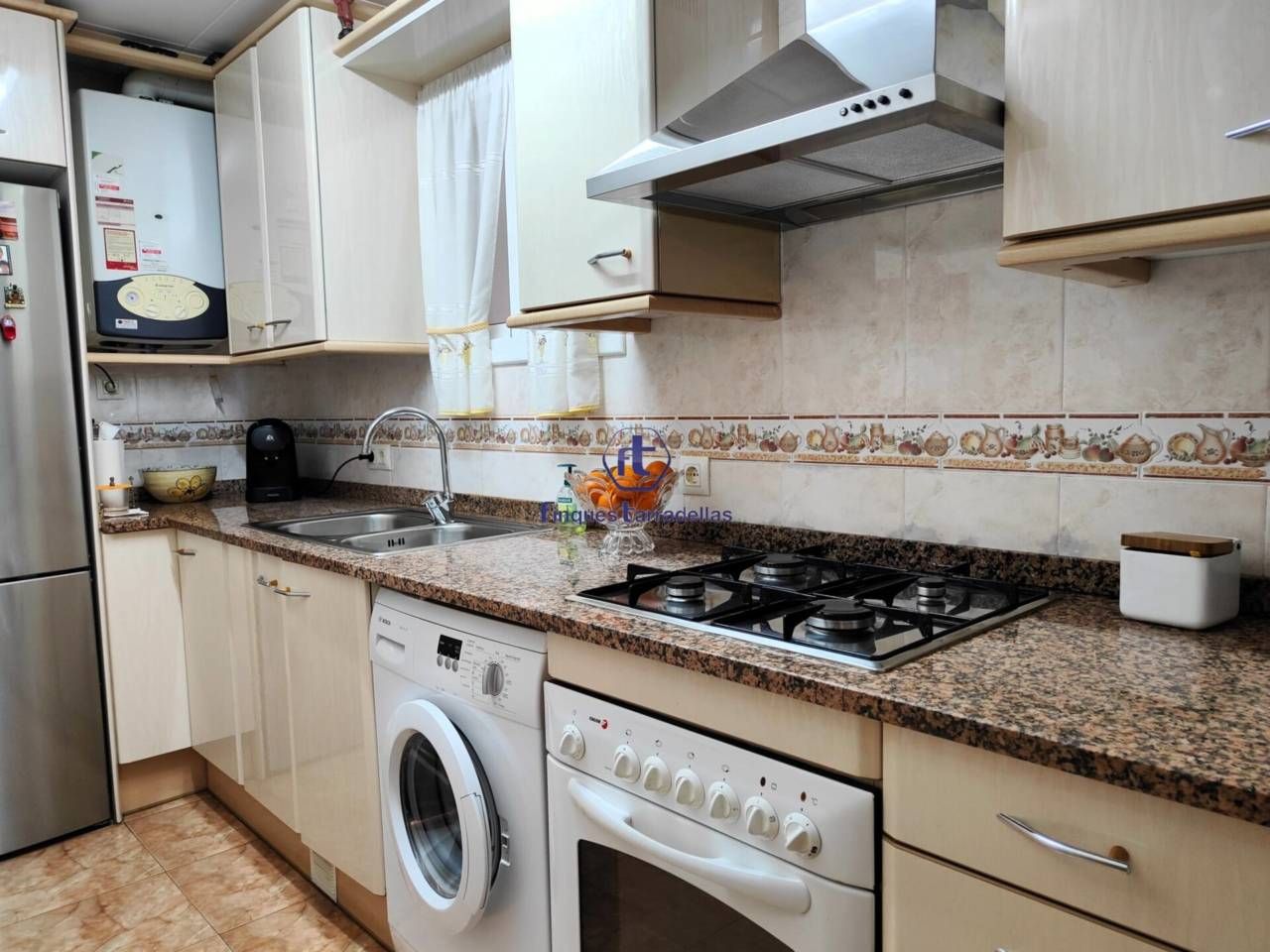 Kitchen of Flat for sale in Blanes  with Heating, Balcony and Alarm