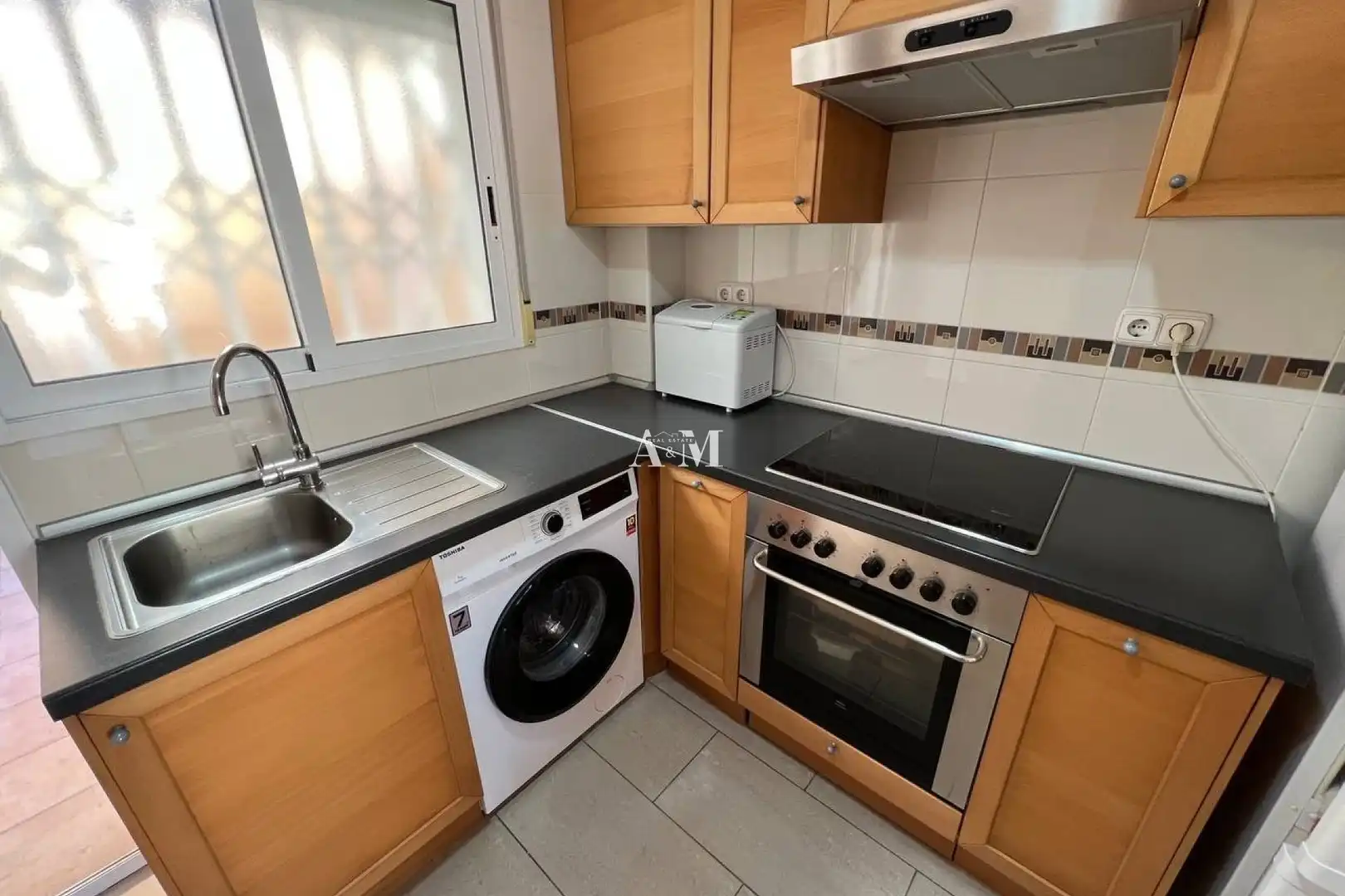 Cocina de Casa o chalet de alquiler en Pilar de la Horadada con Aire acondicionado, Calefacción y Jardín privado