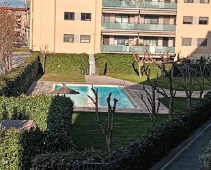 Swimming pool of Flat for sale in  Lleida Capital  with Air Conditioner, Heating and Parquet flooring