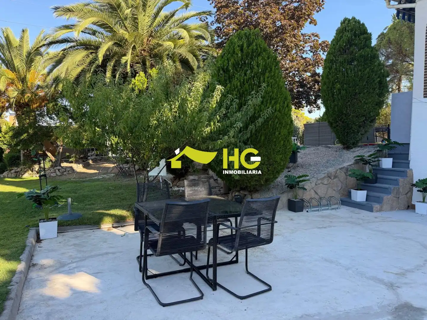 Jardín de Estudio de alquiler en Villaviciosa de Odón con Calefacción y Amueblado