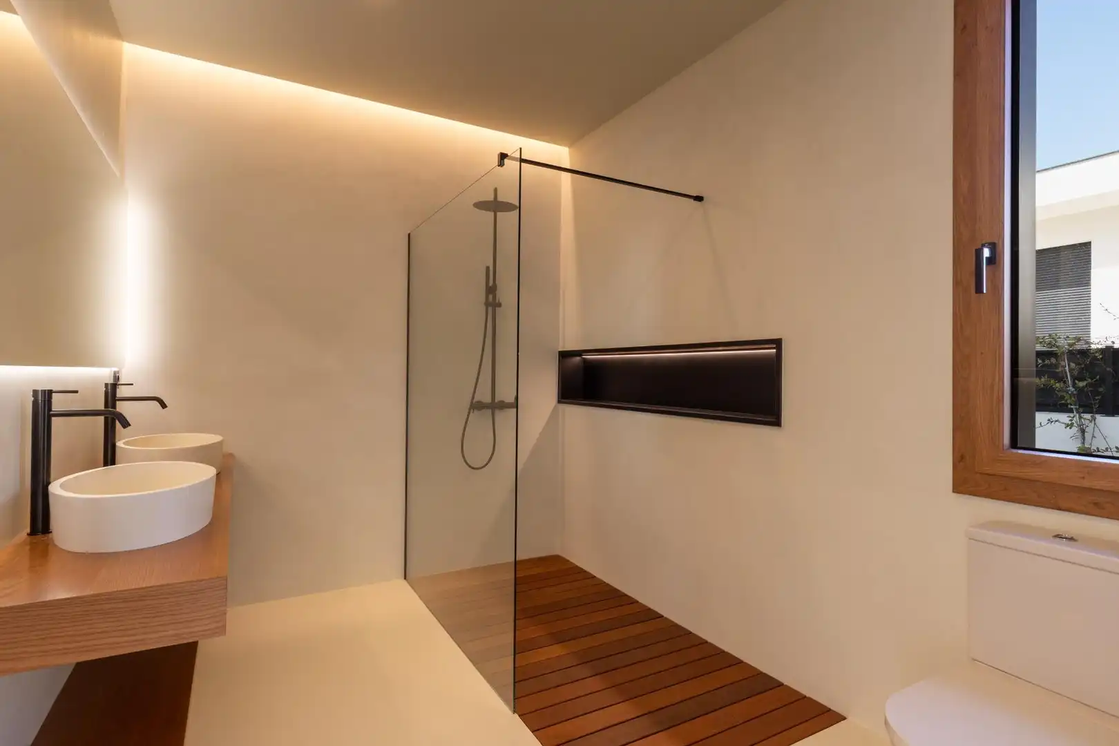 Baño de Casa o chalet en venta en L'Ampolla con Aire acondicionado, Calefacción y Jardín privado