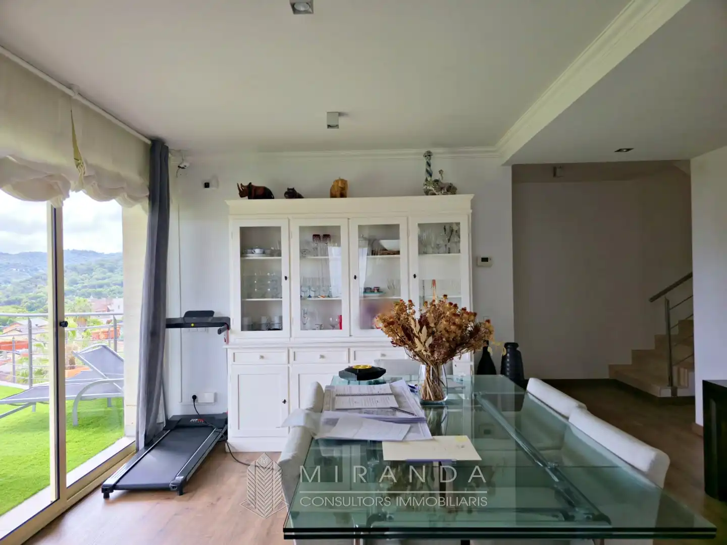 Sala de estar de Casa o chalet en venta en Vallromanes con Aire acondicionado, Calefacción y Jardín privado