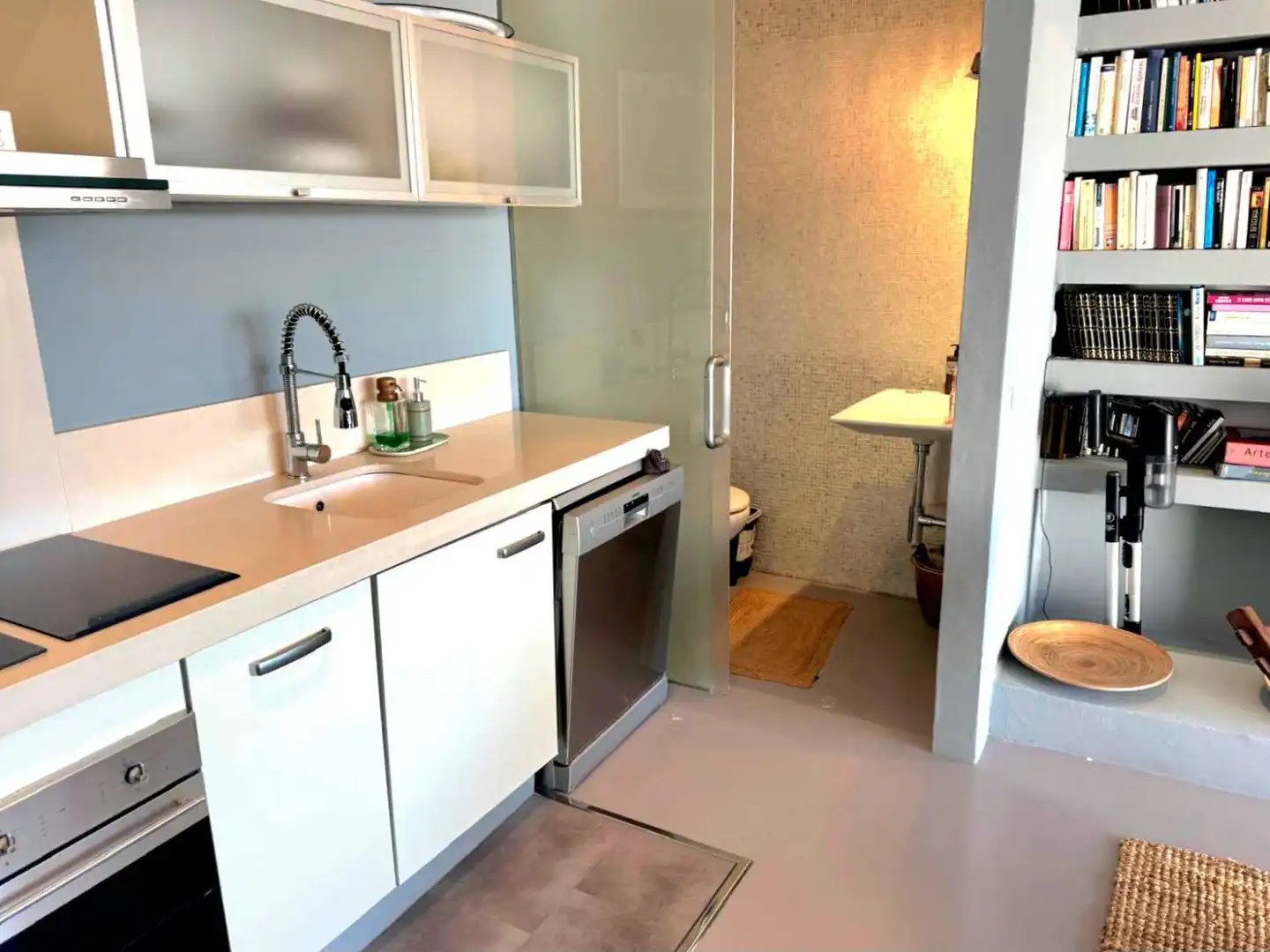 Kitchen of Duplexes for rent in Santa Eulària des Riu  with Air Conditioner, Heating and Terrace