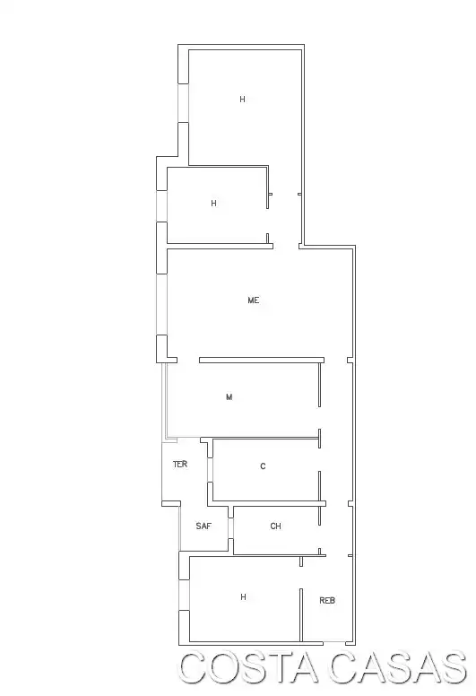 Piso en venta en Castelldefels con Aire acondicionado, Balcón y Alarma
