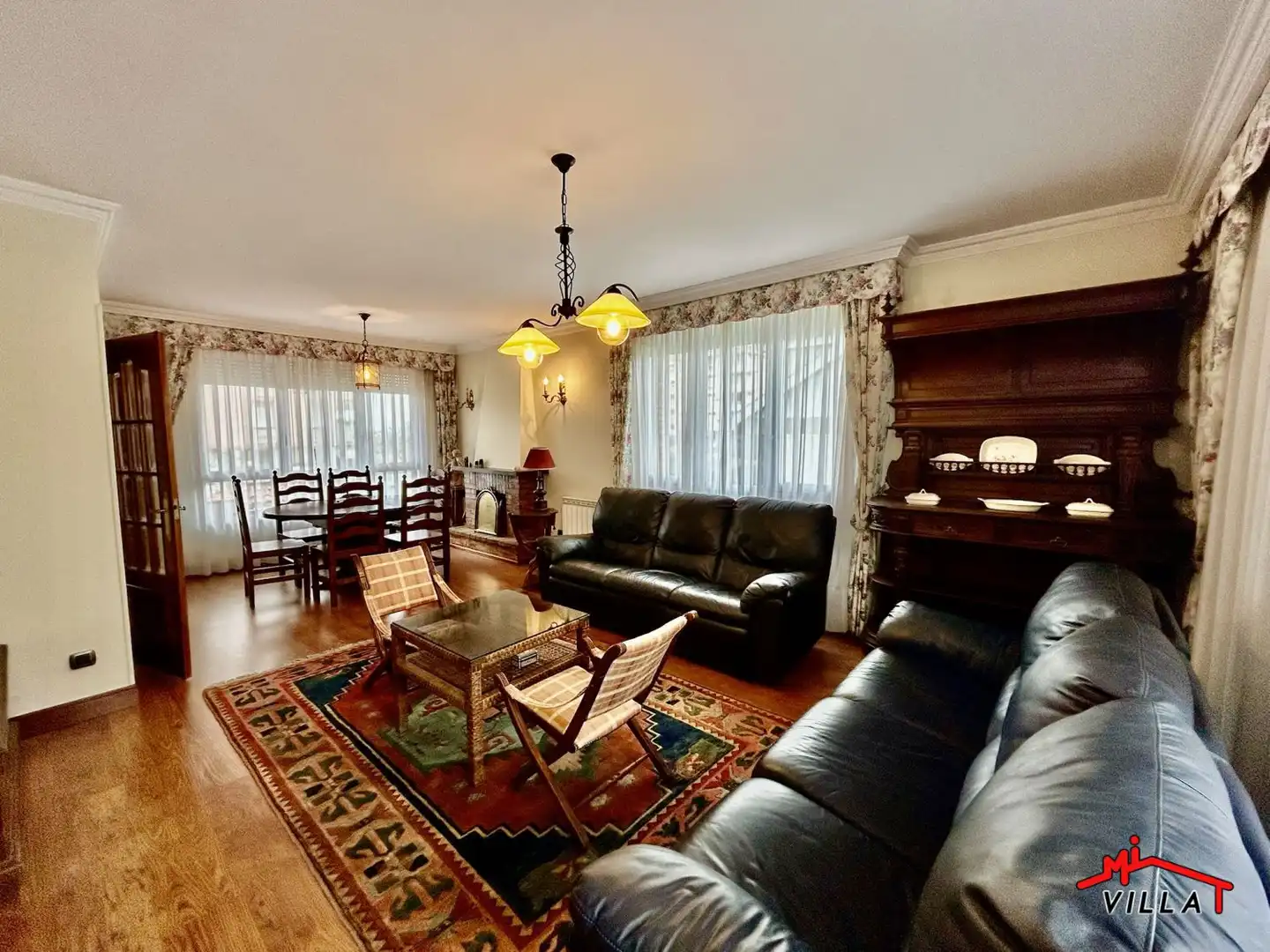 Wohnzimmer von Haus oder Chalet zum Verkauf in Laredo mit Heizung und Terrasse
