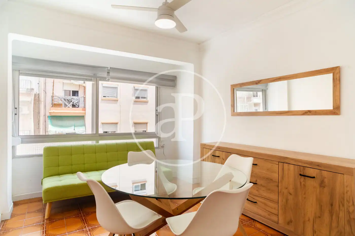 Comedor de Piso de alquiler en Valencia con Calefacción y Amueblado